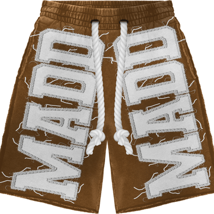 M2 Sweat Shorts (Brown)