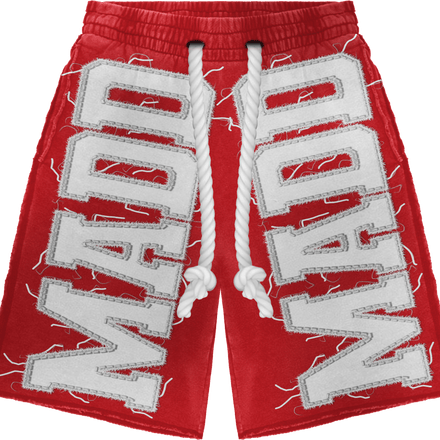 M2 Sweat Shorts (Red)